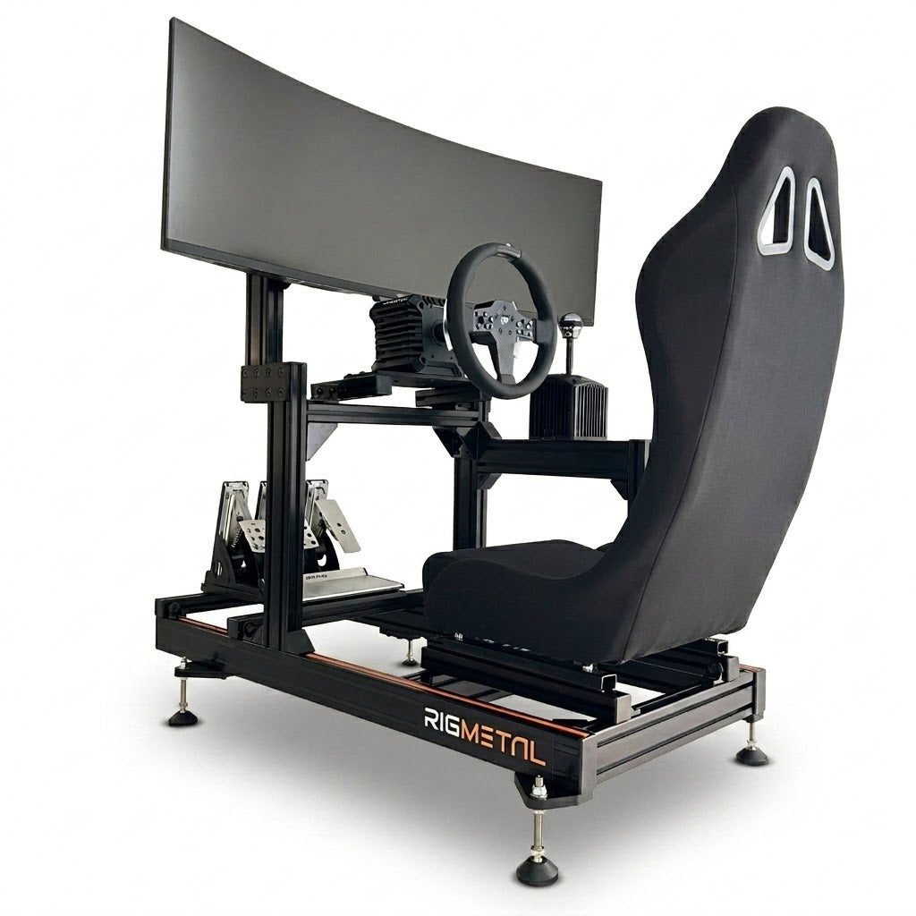 Sim Racing Basic Hub RigMetal Basic Sim Racing Cockpit