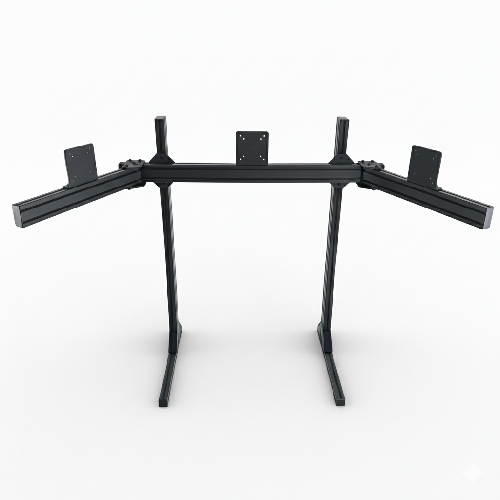 Sim Rig Aluminium Monitor Stand RigMetal - Hiqh Quality, Low Cost Sim Racing Cockpits and Accessories
