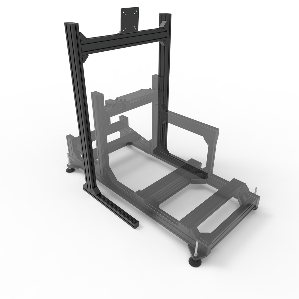 Single Monitor Stand – RigMetal